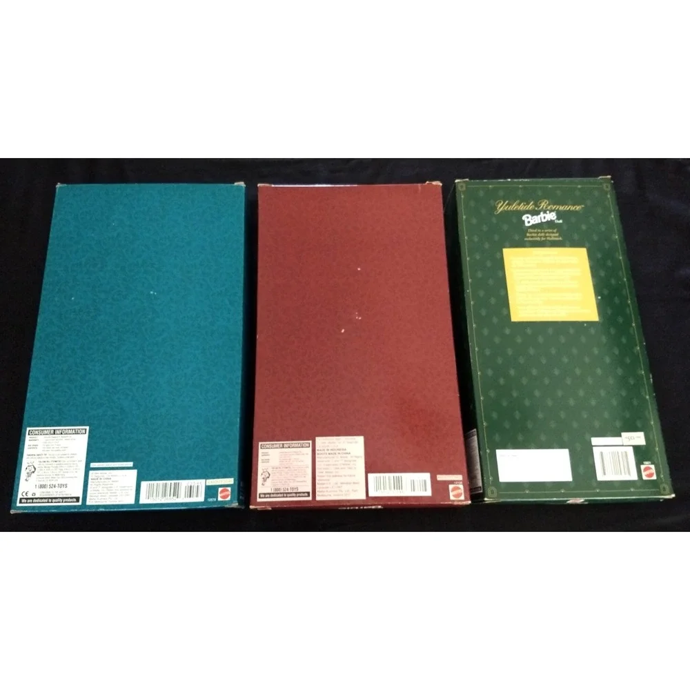 Hallmark Holiday Barbies Special Edition Series Set/3 Yuletide Christmas Box NEW